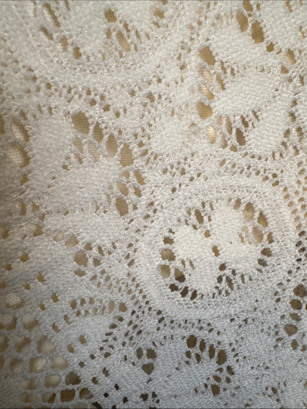 No Boundaries Cream Lace Racerback Maxi Dress - Picture 11 of 11